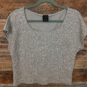 Ella Moss Sequin Top Sz.XS
